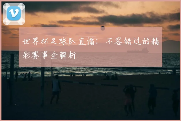 世界杯足球队直播：不容错过的精彩赛事全解析