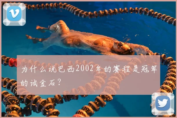 为什么说巴西2002年的赛程是冠军的试金石？